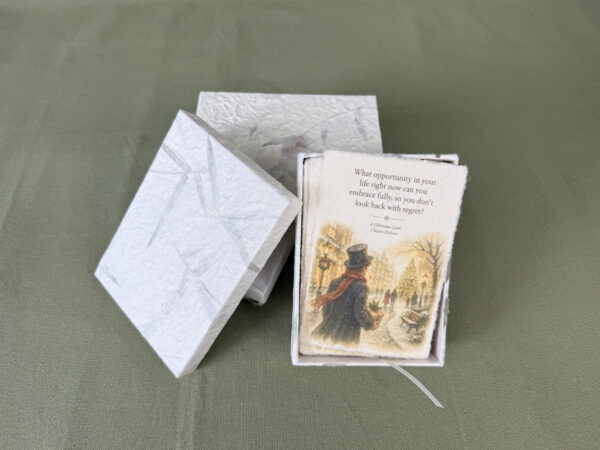 Paperbirds Reflection Card Set in Mulberry Box