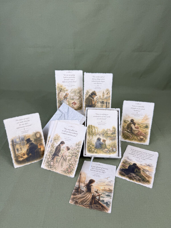 Paperbirds Quote Card Set in Mulberry Box