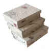 Paperbirds Portrait Card Set in Mulberry Box