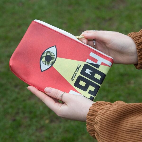 1984 Book Stationary And Make-Up Pouch