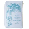 Alice case front Alice In Wonderland Original Purple Book Pouch Purse Clutch