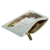 Alice wallet inside Alice In Wonderland Turquoise Book Coin Purse Vegan Wallet