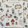 Cottage Core Reading Sticker Sheet