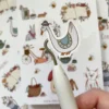Cottage Core Reading Sticker Sheet