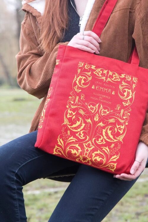 EMMARETB Emma Jane Austen Book Tote Bag