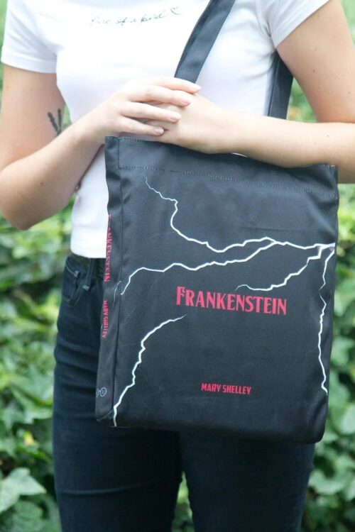 FRANKETB Frankenstein Book Tote School Bag