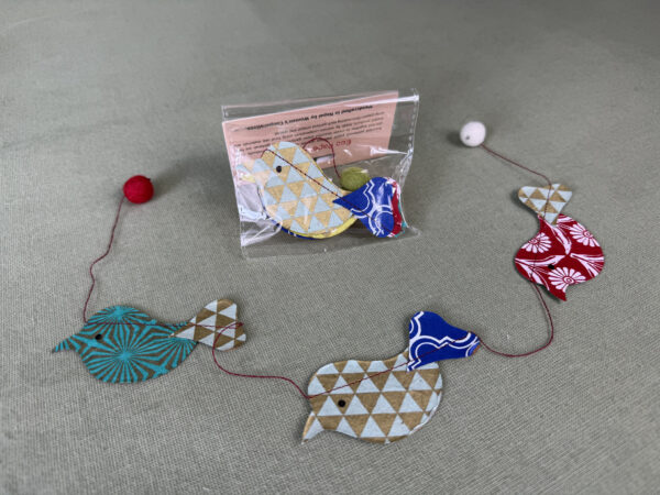 IMG_4590 Garland Made of Lokta Paper Short