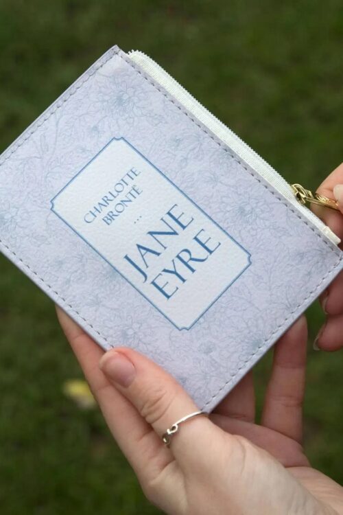 Jane Eyre Lilac Book Coin Purse Wallet