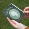 Little Women Green Book Coin Purse Wallet
