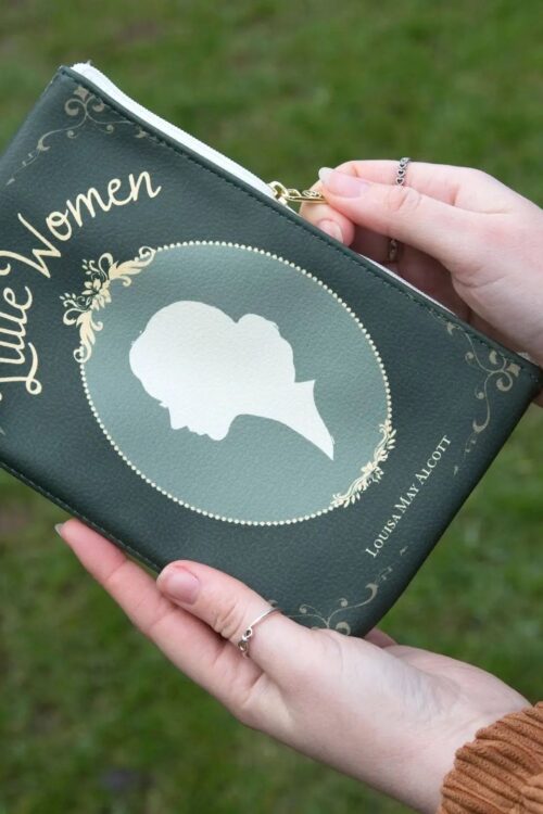 Little Women Green Book Pouch Purse Clutch