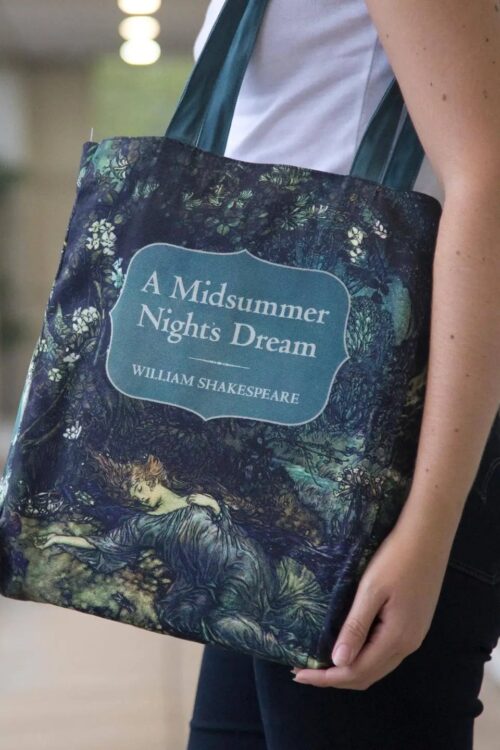 MIDSNITB Midsummer Night'S Dream Shakespeare Book Tote Bag
