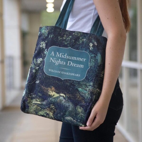 MIDSNITB Midsummer Night'S Dream Shakespeare Book Tote Bag