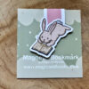 Reading Bunny Magnetic Bookmark