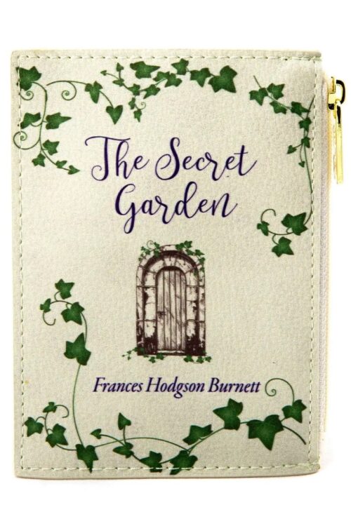 The Secret Garden Grey Book Coin Purse Card Wallet