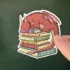 Sleeping Dragon Die Cut Sticker