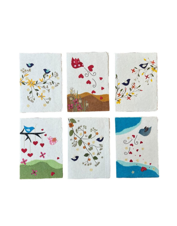 Card (and envelope) with birds