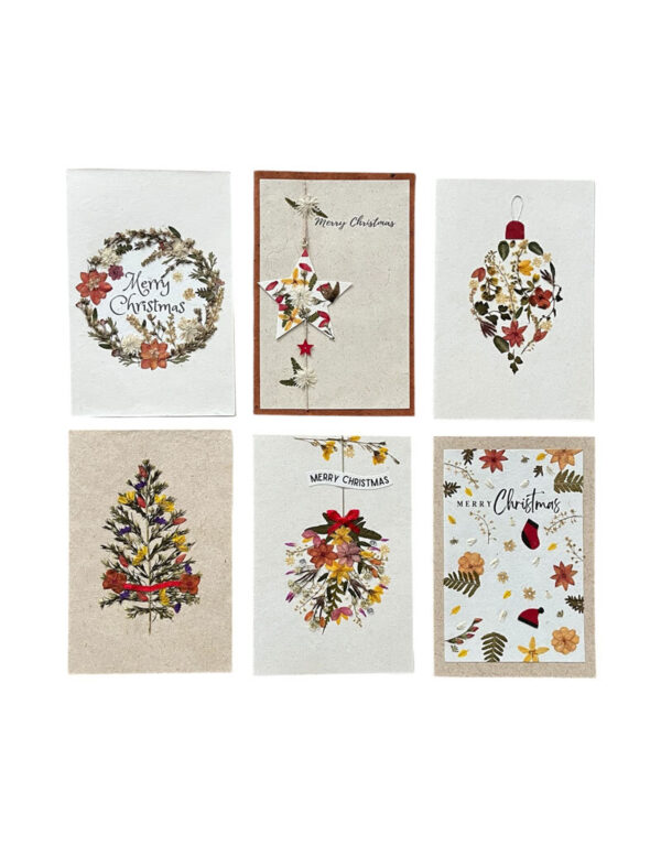 Card (and envelope) with a Christmas design