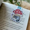 Raccoon & Mushroom Magnetic Bookmark