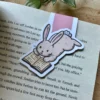 Reading Bunny Magnetic Bookmark