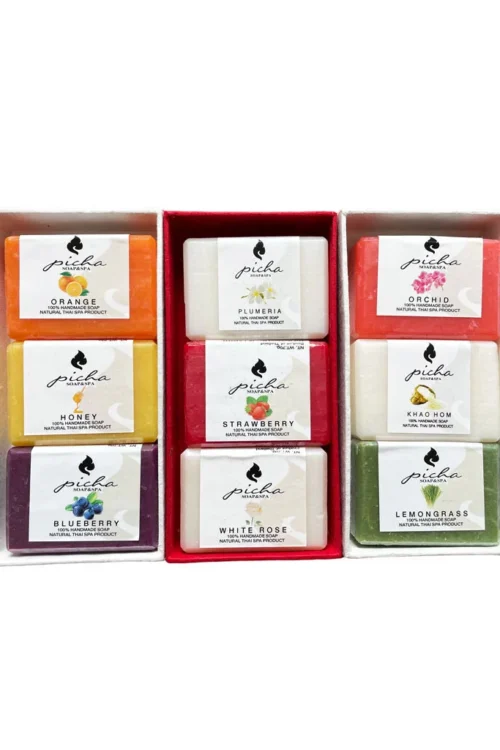 TH105 Mulberry paper box with soap
