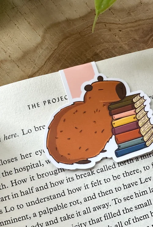 Capybara Magnetic Bookmark