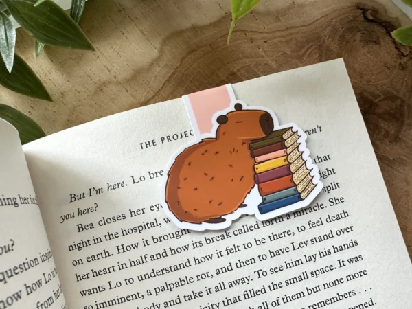 Capybara Magnetic Bookmark