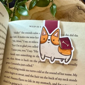 Corgi Magnetic Bookmark