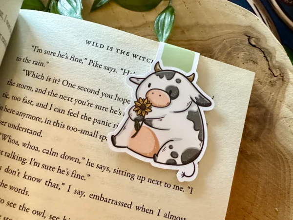 COWMB.jpeg Cow Magnetic Bookmark