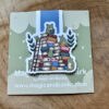 Froggie Book Stack Magnetic Bookmark