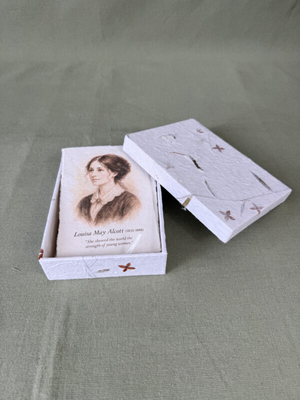 Paperbirds Portrait Card Set in Mulberry Box