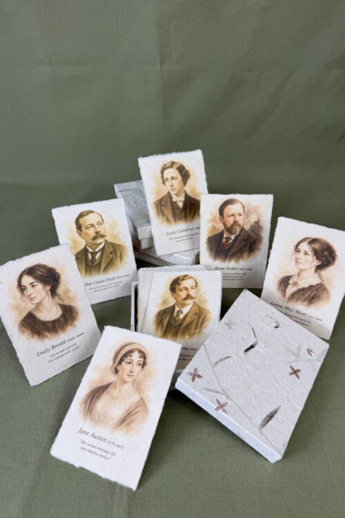 IMG_4580 Paperbirds Portrait Card Set in Mulberry Box