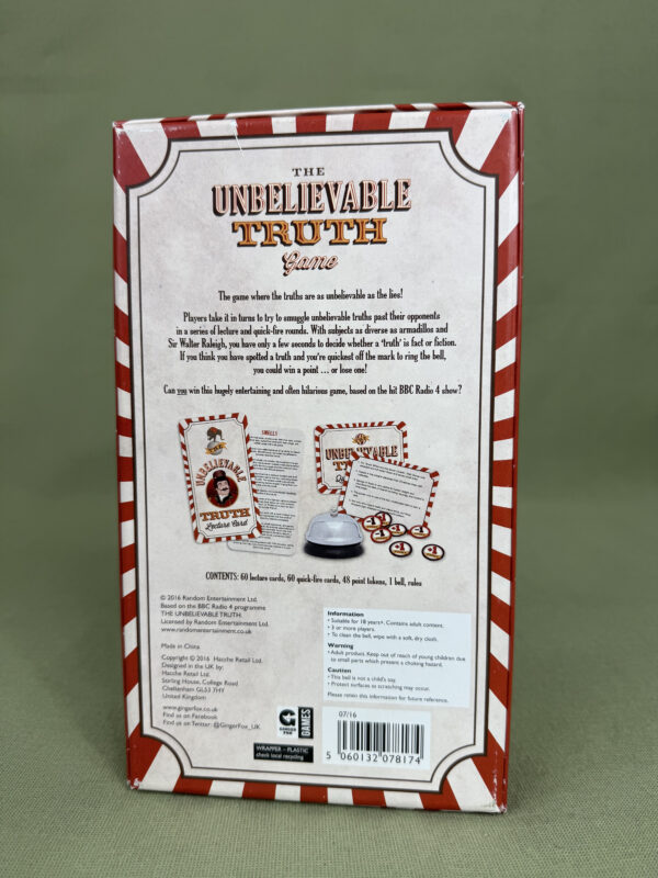 The Unbelievable Truth Game