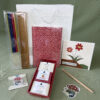 IMG_4958 Birthday Little Treasures No. 01 – Red Floral Stationery Set