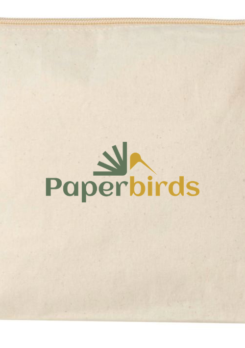 Paperbirds Organic Cotton Pouch